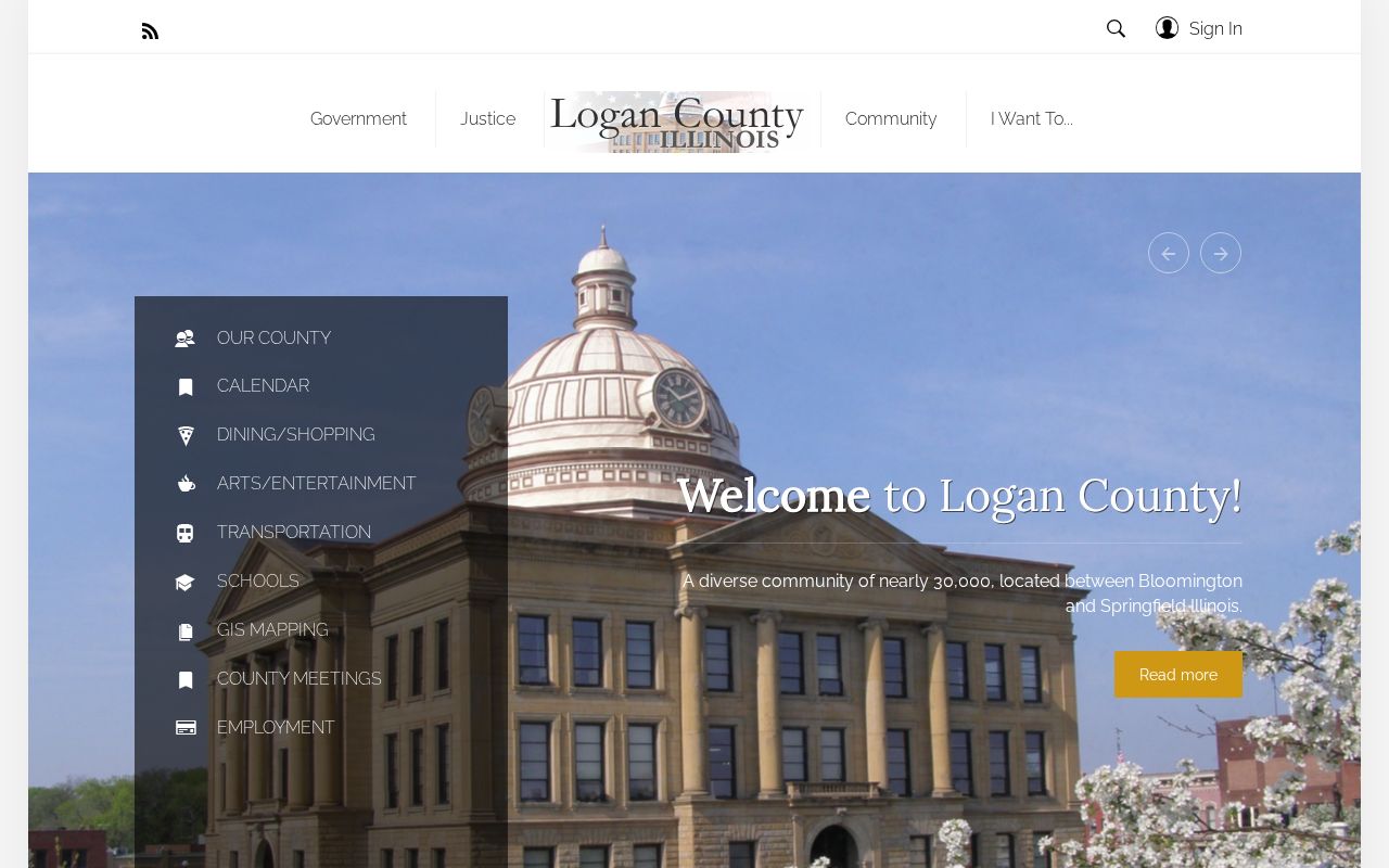 Official Logan County criminal records government gateway